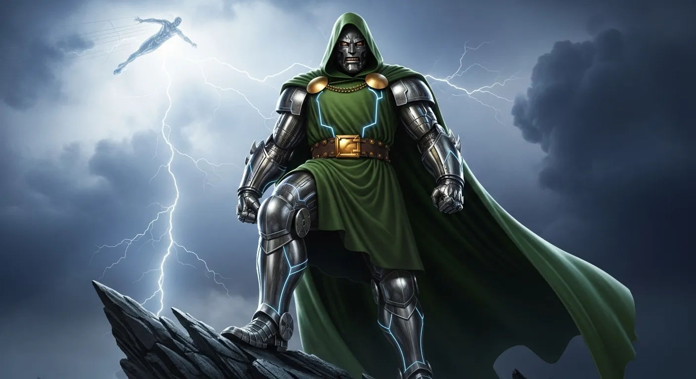 Fantastic Four Rise Of The Silver Surfer Dr Doom Cosmic Battle