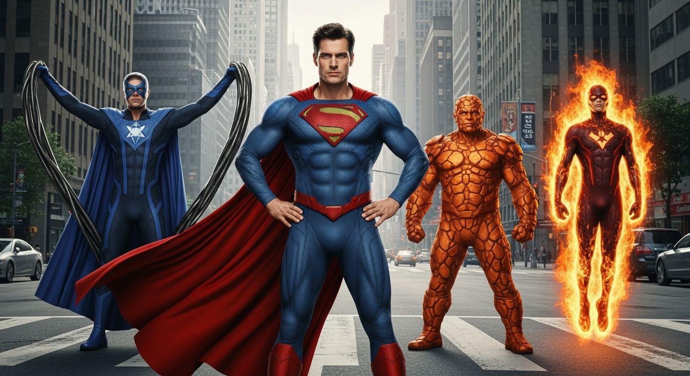 Fantastic Four Superman Crossover Dreams