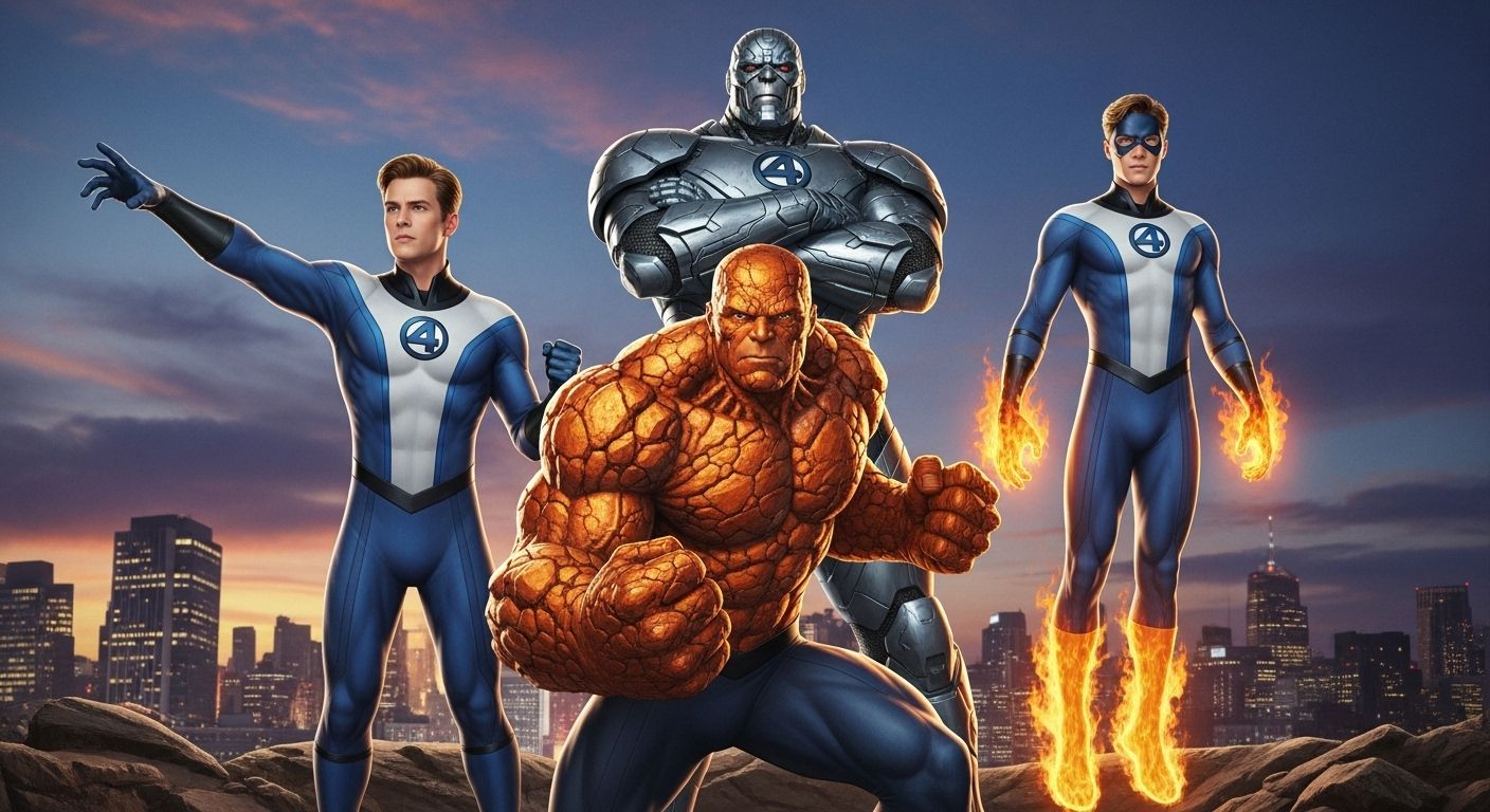 fantastic four the world's greatest heroes