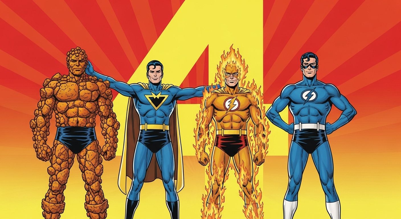 First Fantastic 4 Comic Historic Debut