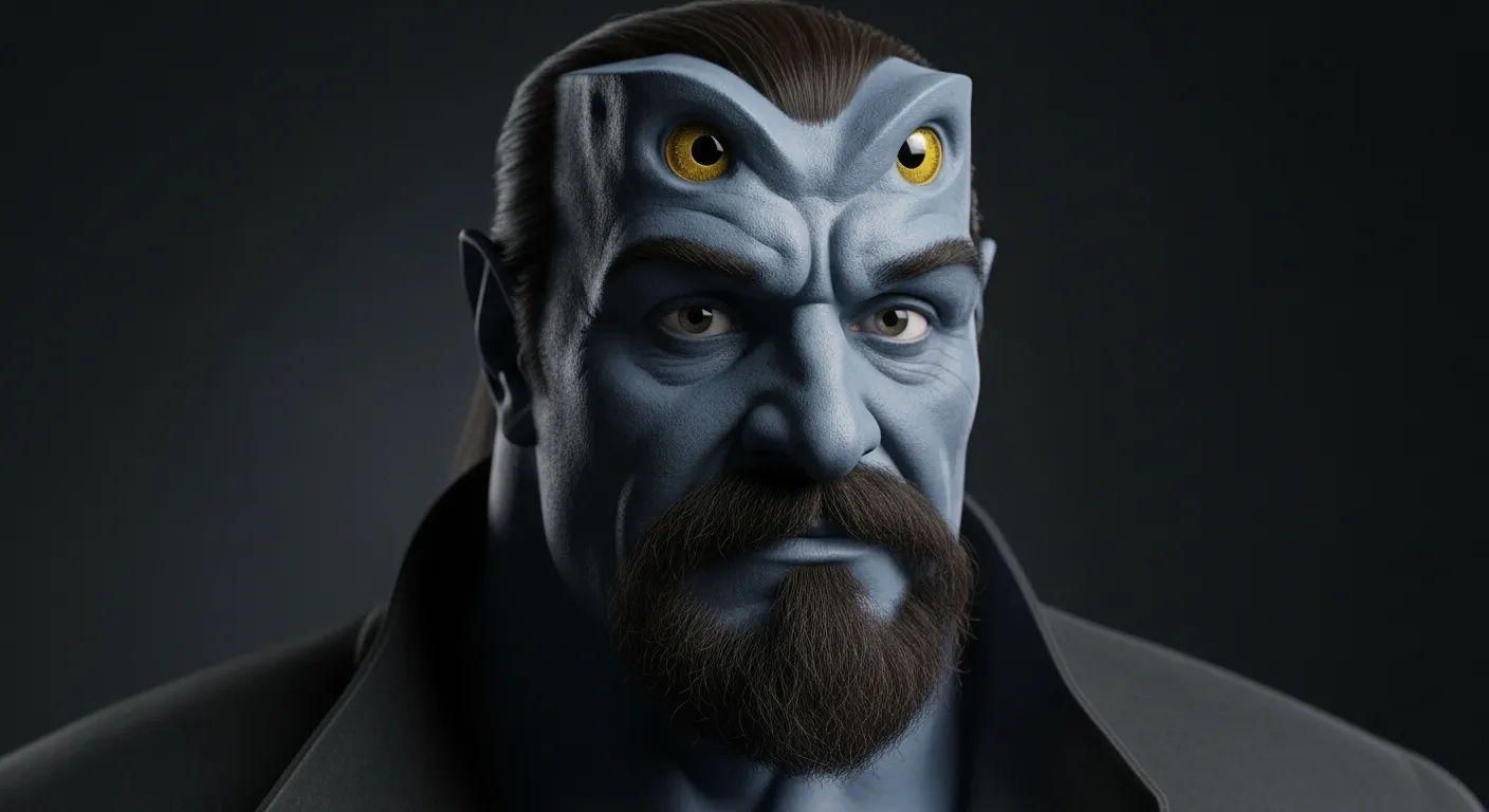 Johann Hellboy Ghostly Figure