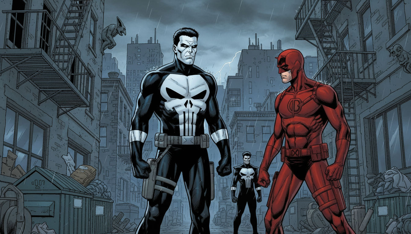 Punisher And Daredevil Comics Dark Allies