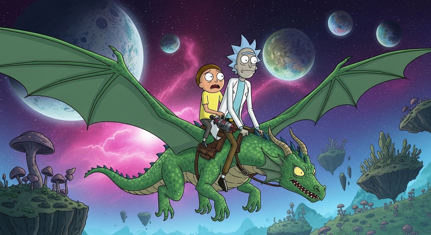 rick and morty dragon episode