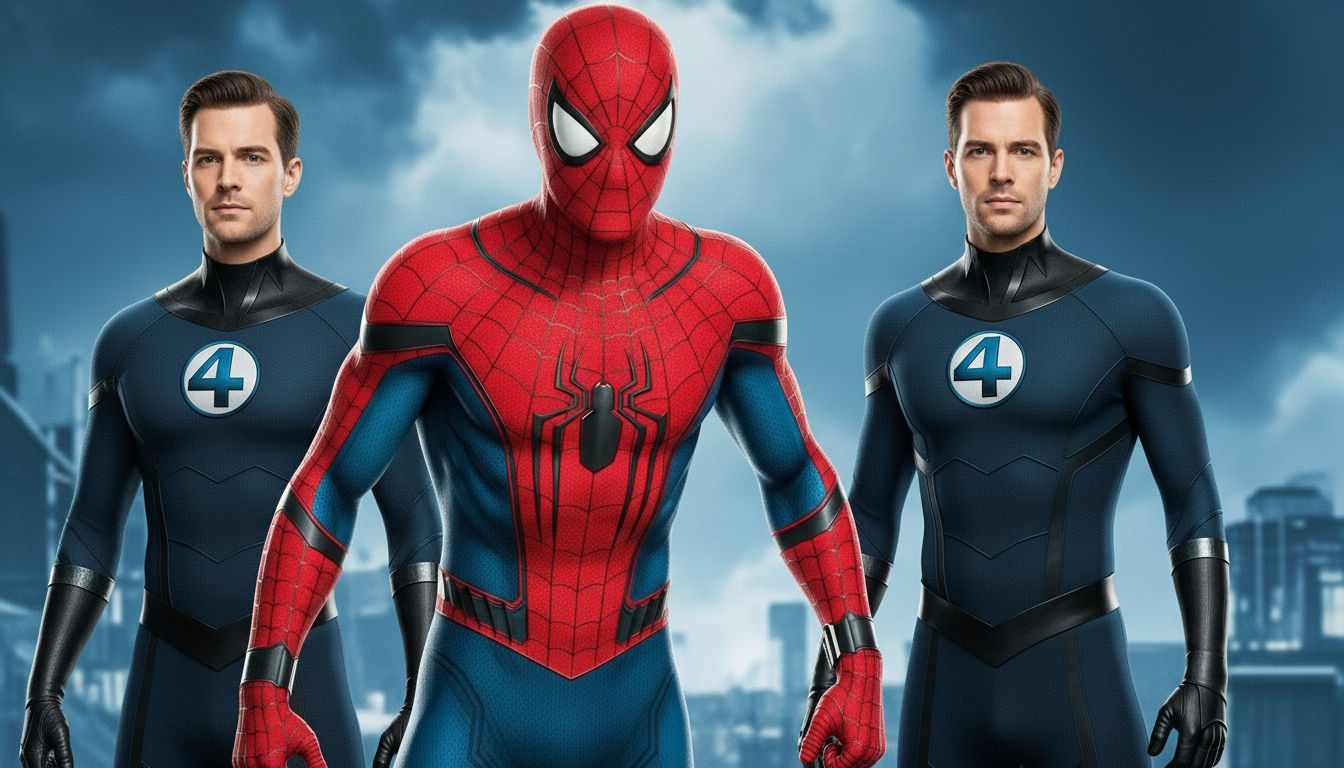 Spiderman And Fantastic 4 Team Up Adventures
