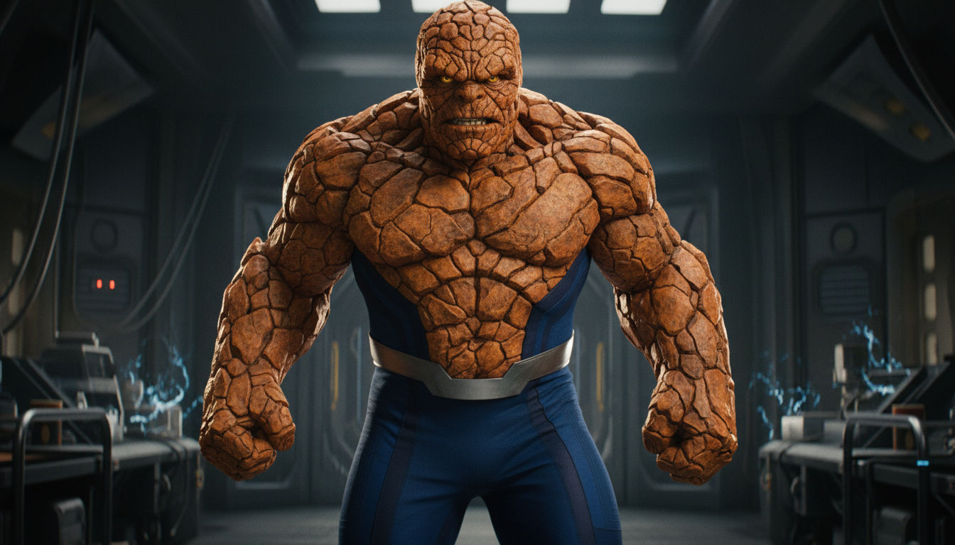 the thing 2015 fantastic four