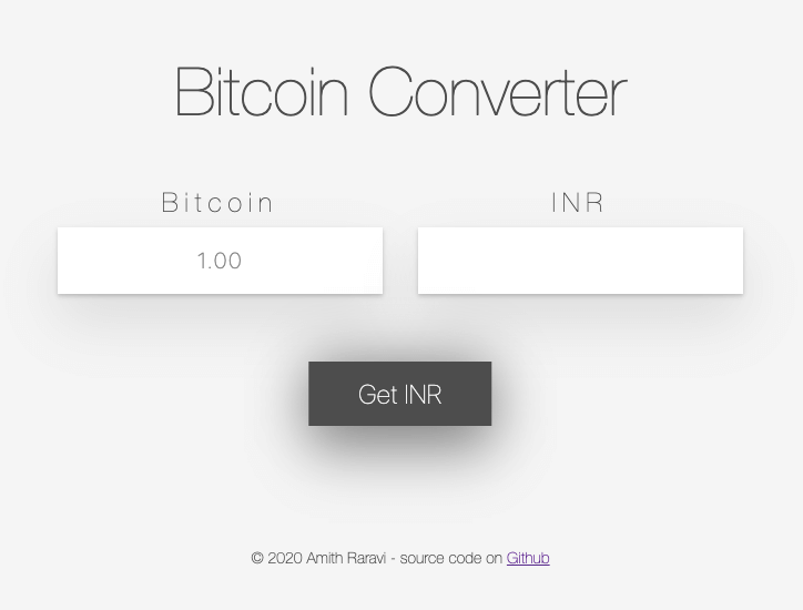 Bitcoin Converter