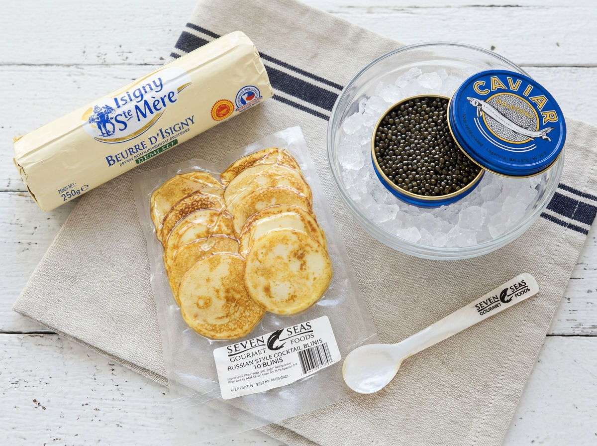 Gourmet Caviar Serving Set