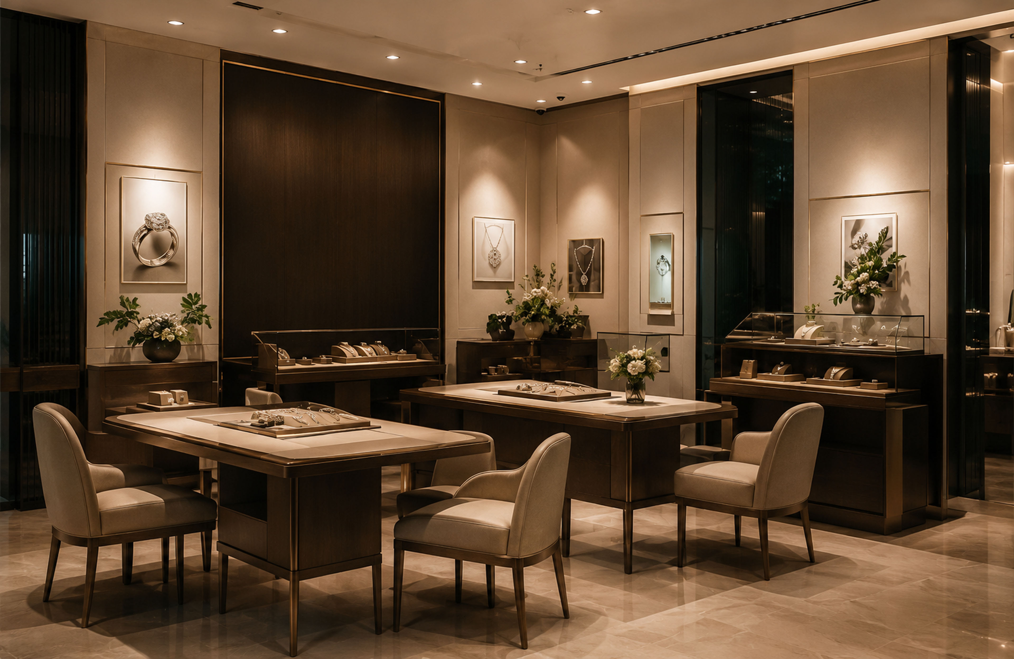 Private appointment lounge interior