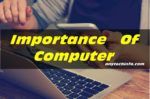 importance of computer