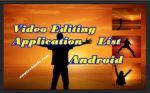 video editing software list