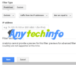 Remove Google Analytics Internal Traffic hindi