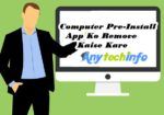 unistall pre install apps