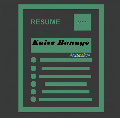 How To Write a Resume in Hindi