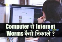 Computer से Internet Worms को कैसे निकाले ? क्या है कैसे काम करता है ? Internet Worm