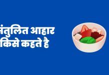 Santulit Aahar Kise Kahate Hain – संतुलित आहार किसे कहते है पूरी जानकारी