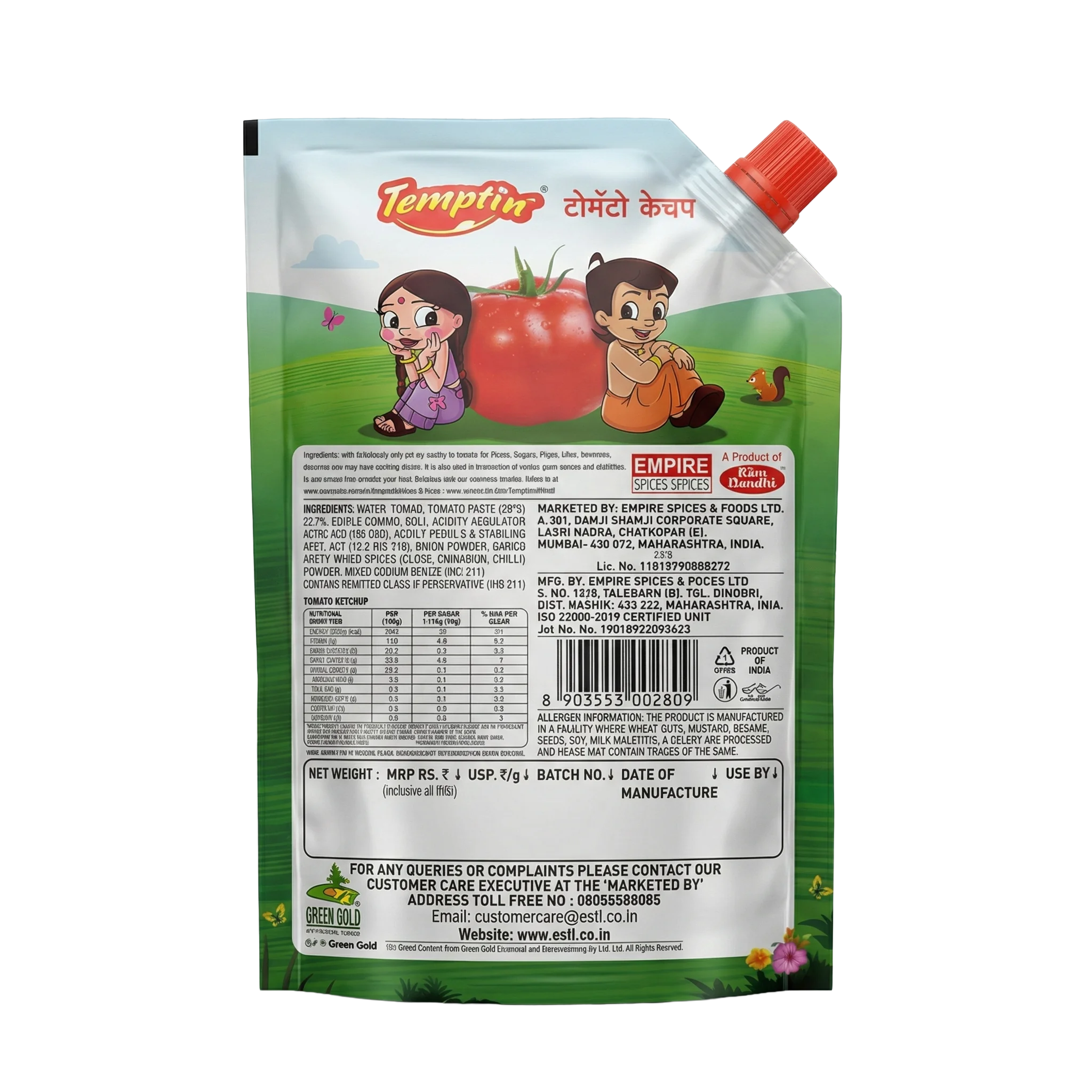 Ram Bandhu TMN Tomato Ketchup  - View 2