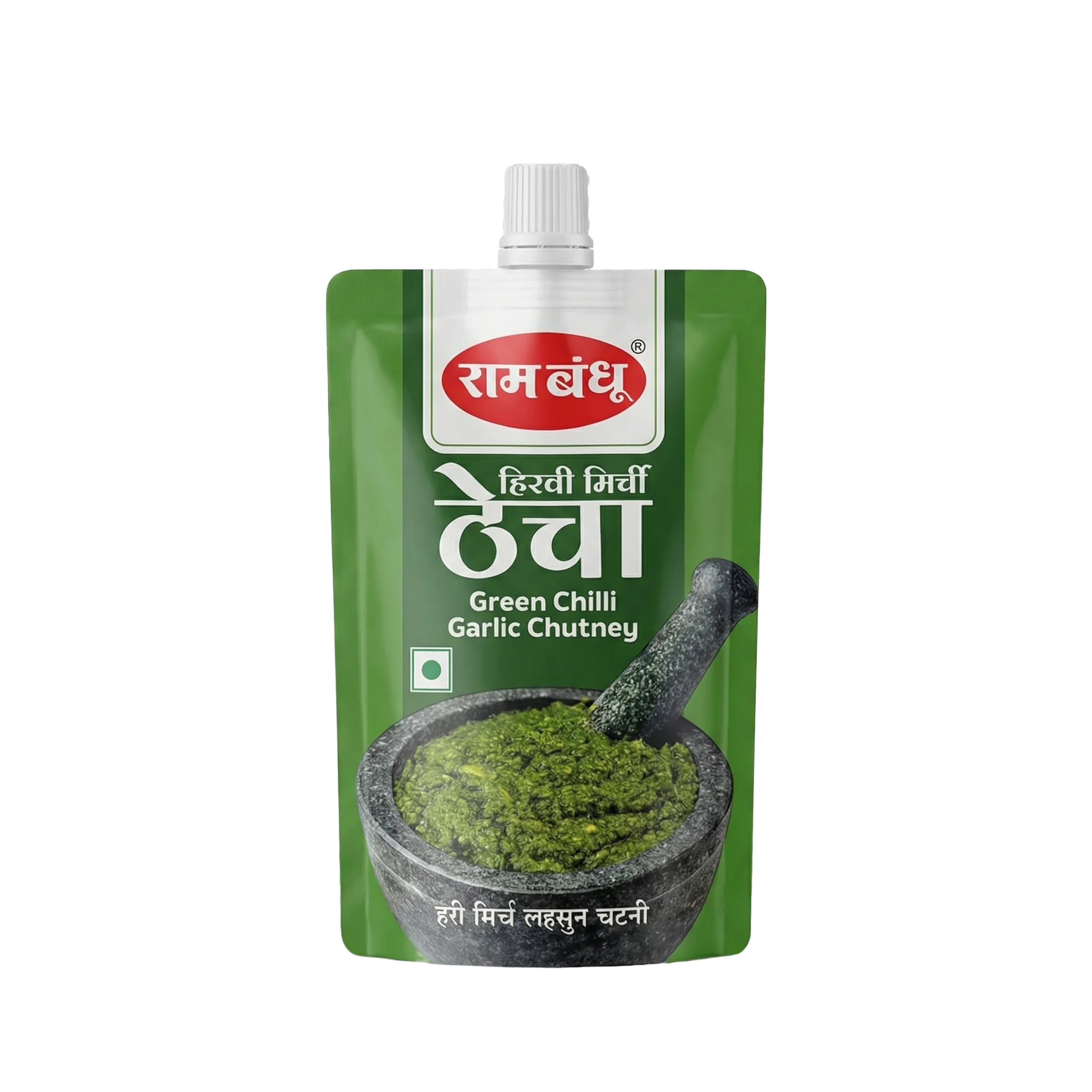 Ram Bandhu Green Chilli Garlic Chutney