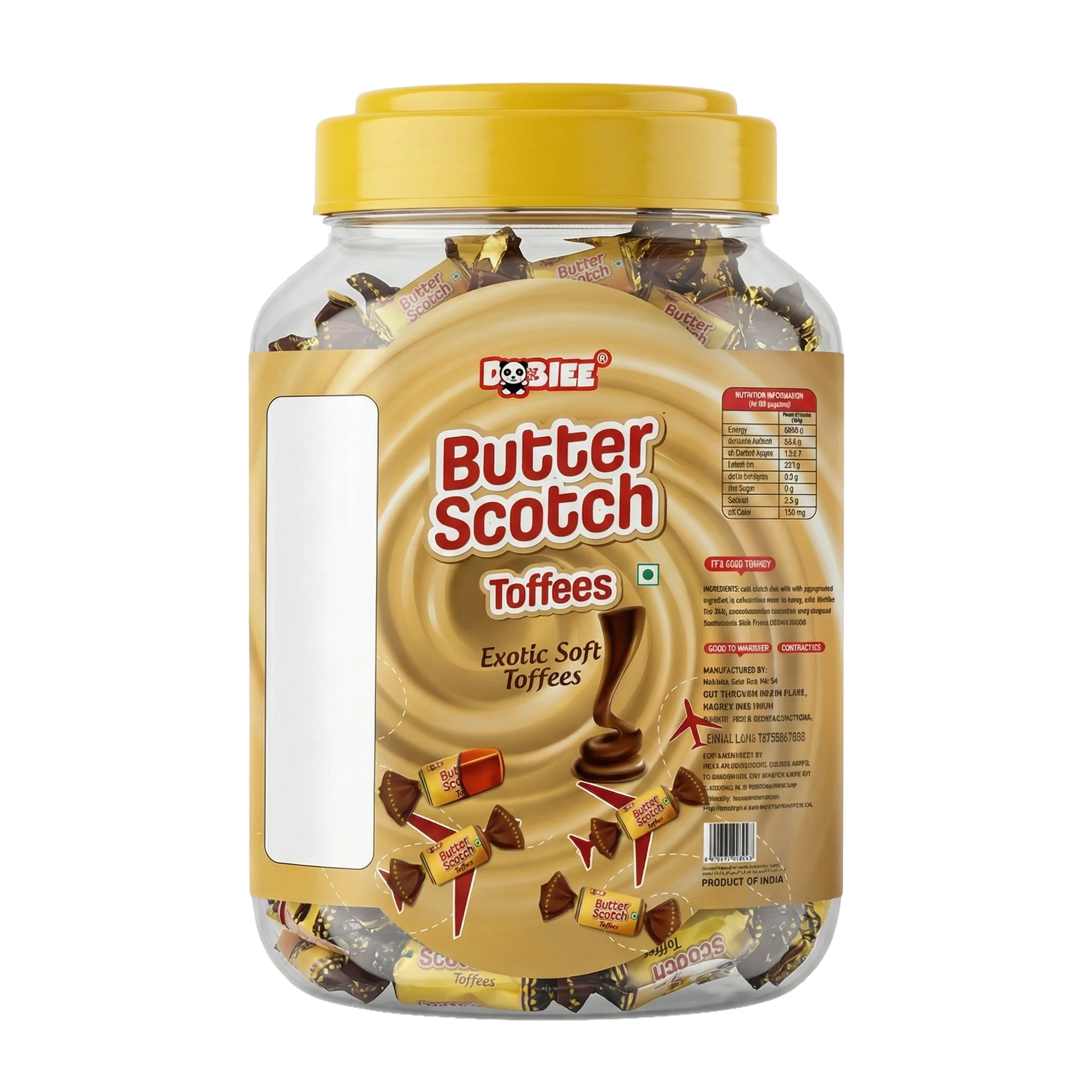 Dobiee Butterscotch Toffee Jar