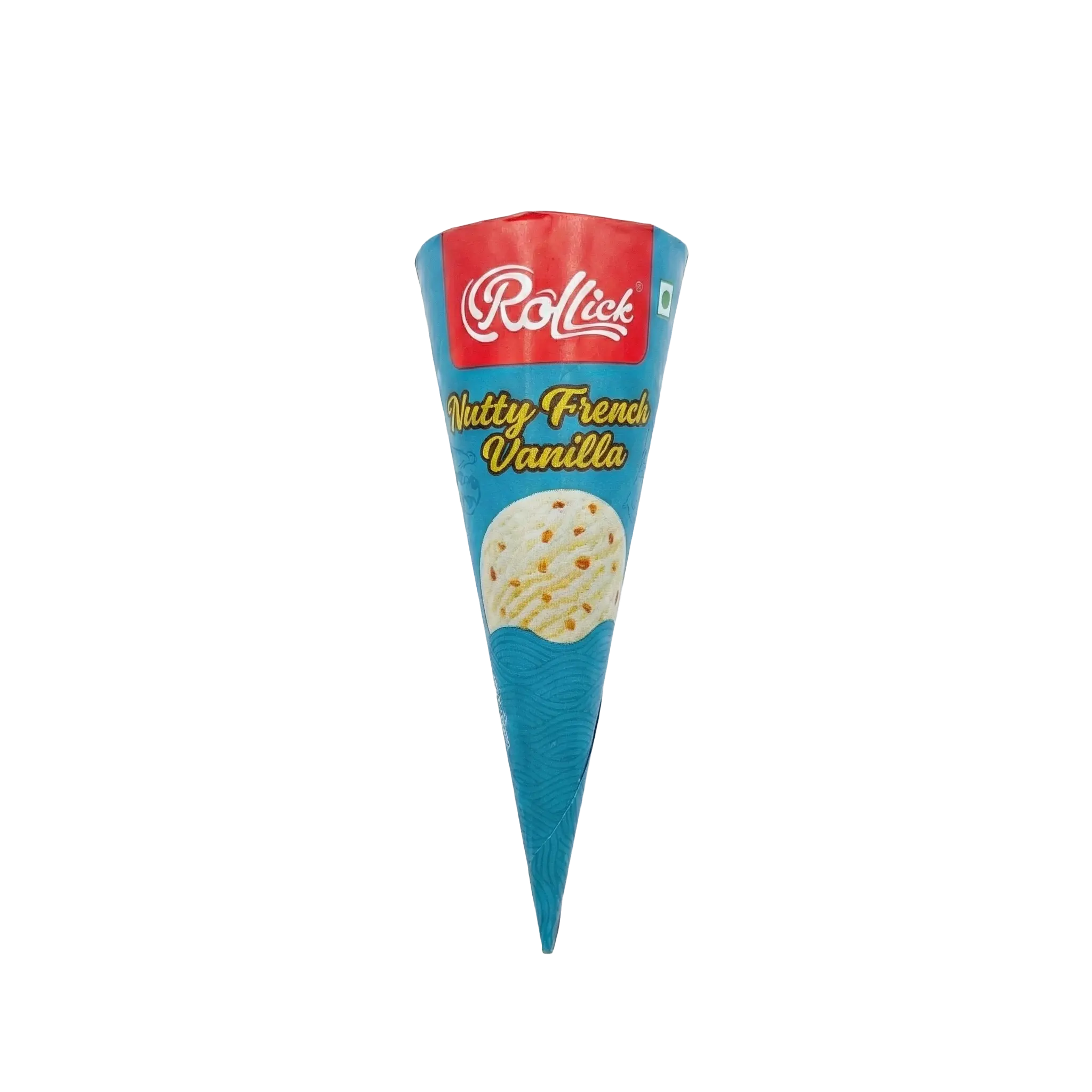 Rollick Nutty French Vanilla Cone - View 2
