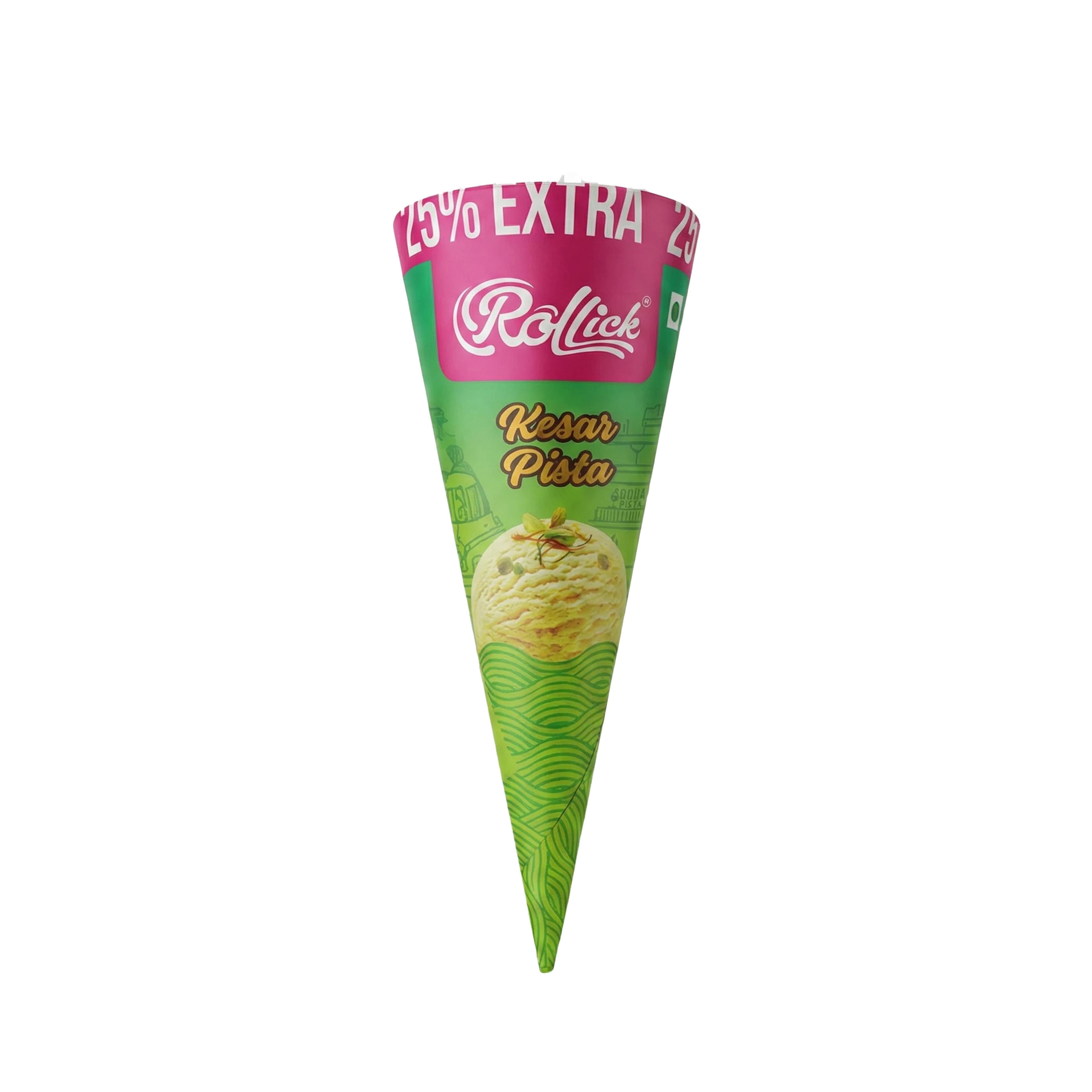 Rollick Kesar Pista Cone - View 2
