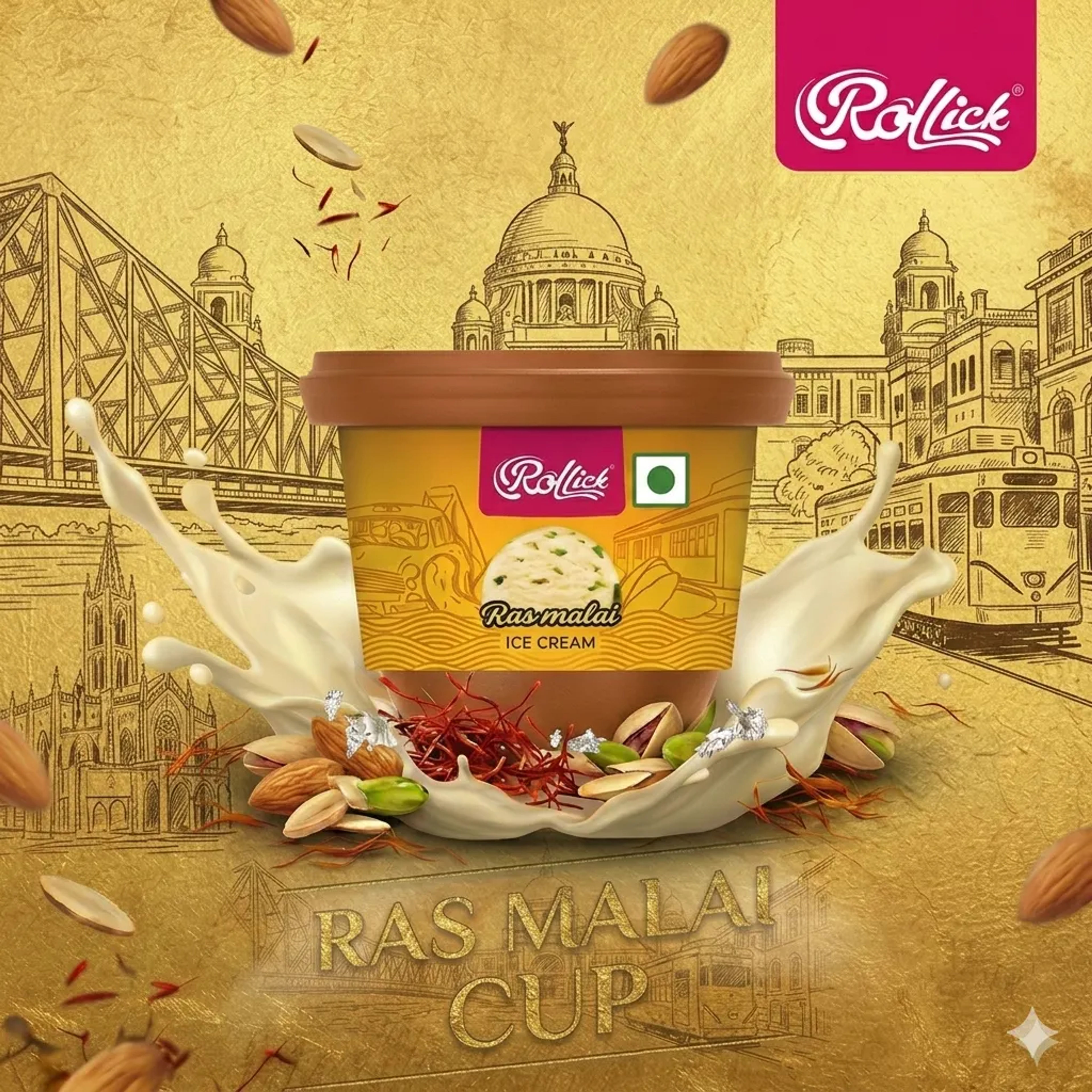 Rollick Rasmalai Cup