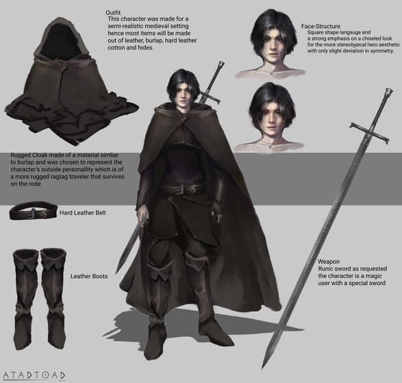 PRO character art gig
