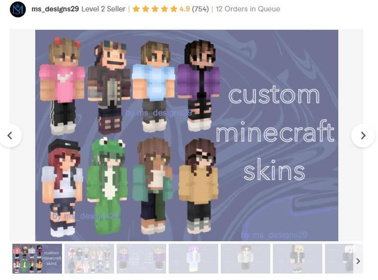 Minecraft skin designer 2