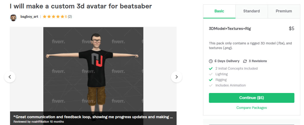 VERSATILE BEAT SABER AVATAR