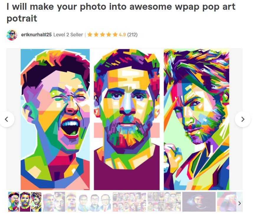 wpap art generator online