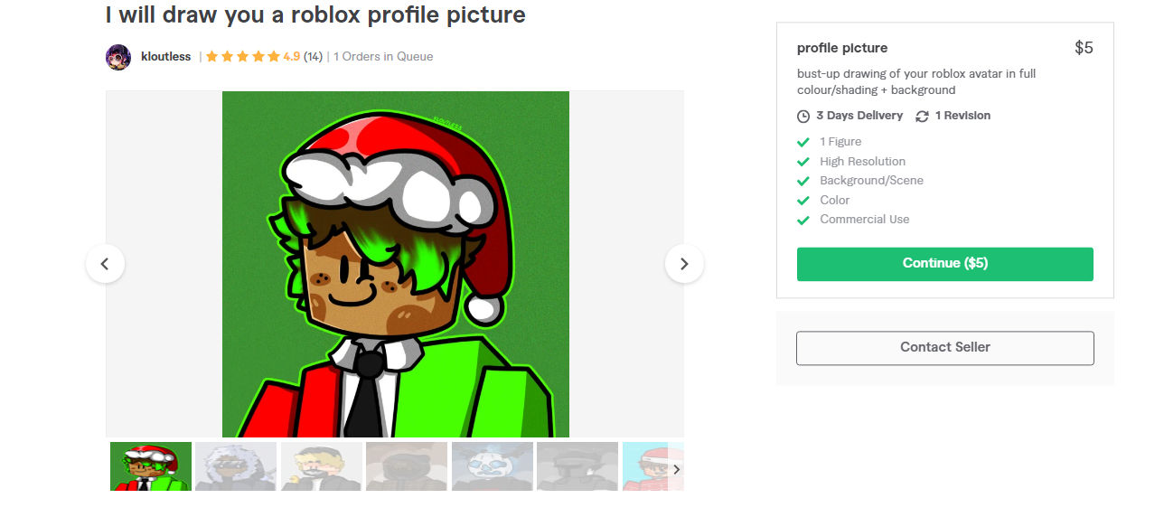 Make you an astonishing roblox gfx profile picture pfp by Minh6a0