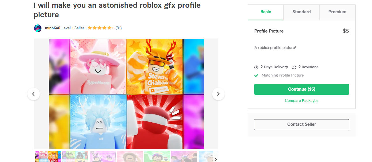 5 Best Roblox Profile Picture Makers (Free & Premium)