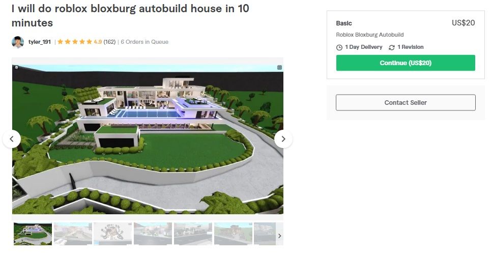 Build you a detailed house in bloxburg by Itsunifunya