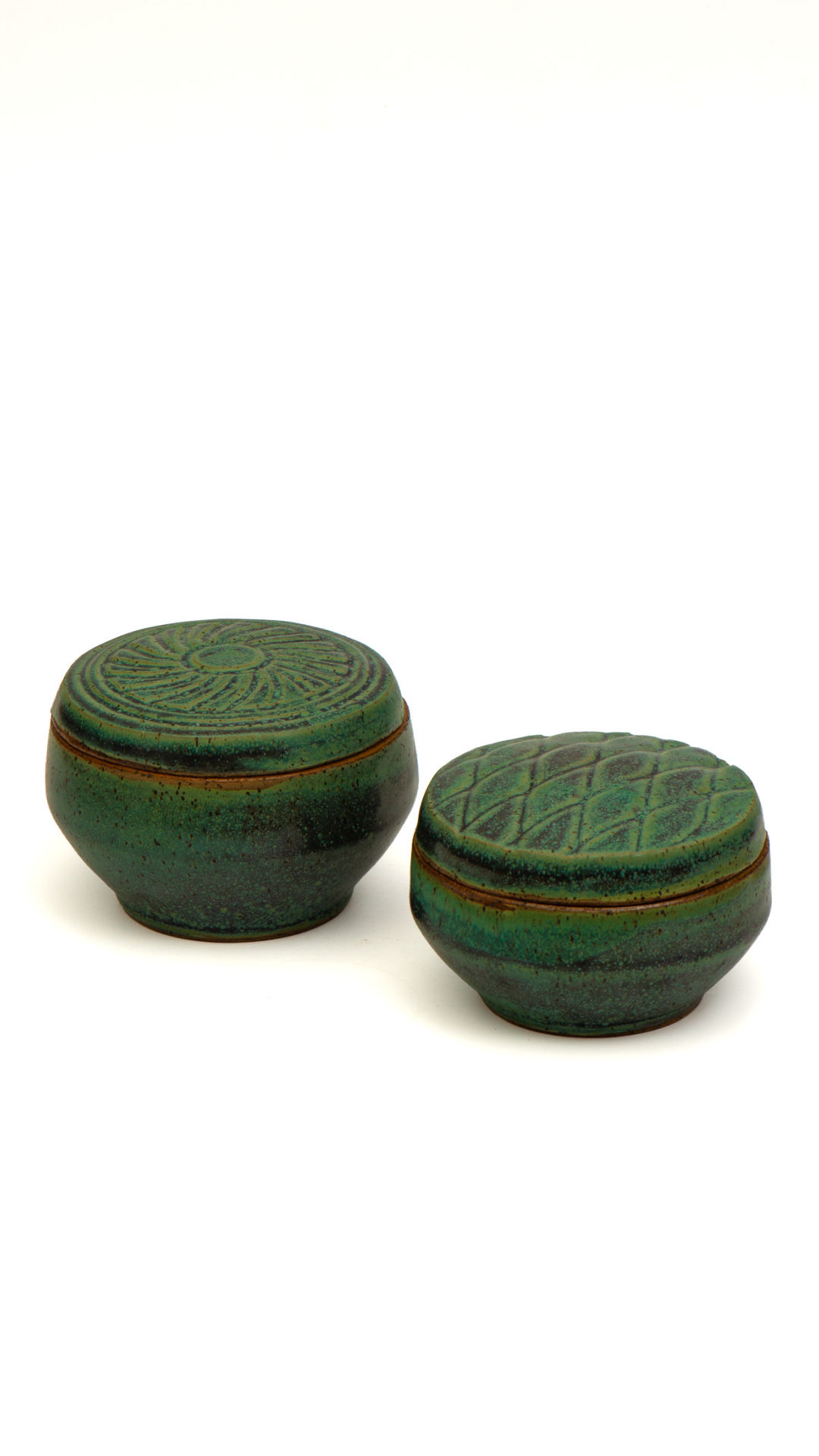 Covered Salt Jars