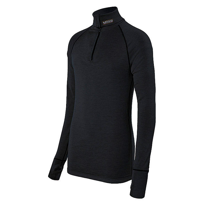 Brynje Arctic Zip Polo - Black