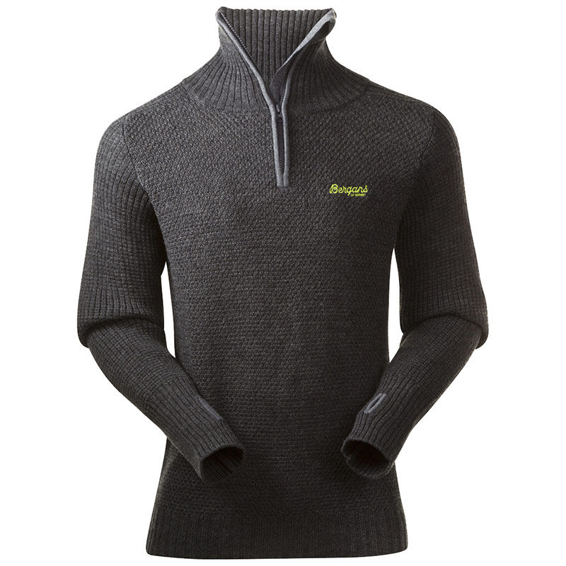 Bergans Ulriken Jumper Dark Grey Melange