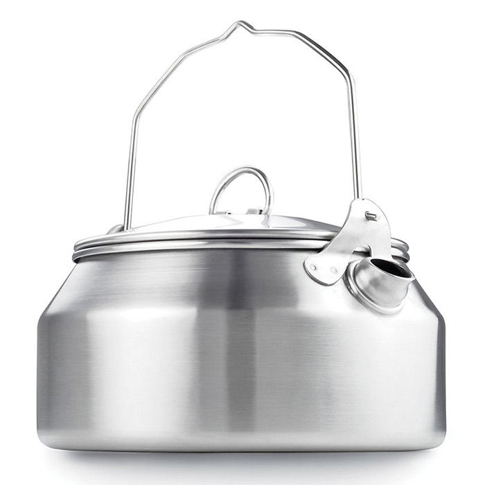 GSI Outdoors Glacier Stainless Steel Camping Kettle