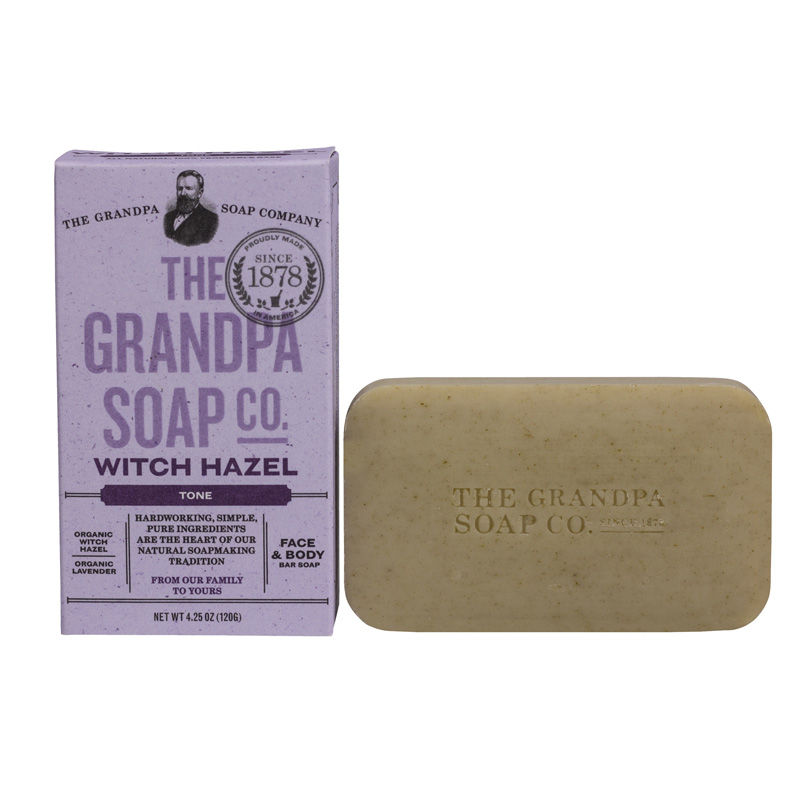 The Grandpa Soap Company The Original Pine Tar Bar Soap Made In USA - 3.25  Oz