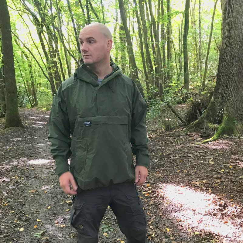 Hilltrek Braemar Hybrid Smock - Olive