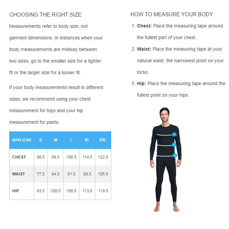 Icebreaker Clothing Size Chart