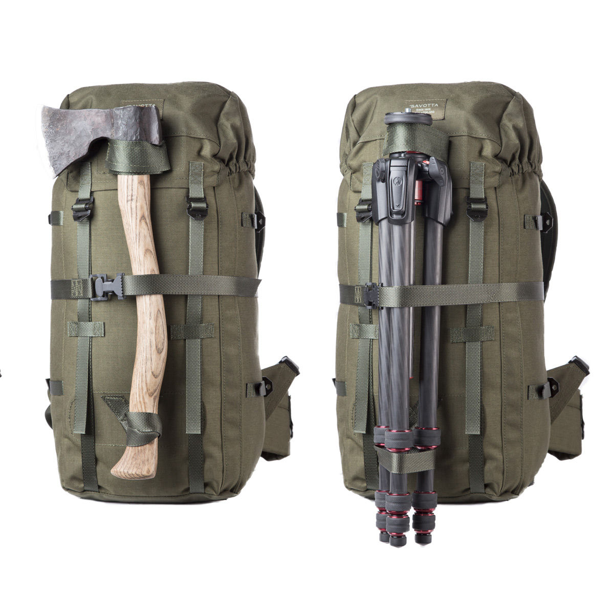 Savotta Light Border Patrol 25 litre Backpack - Olive Green