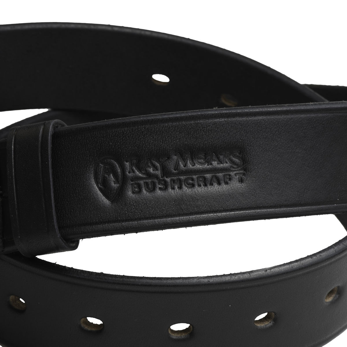Ray Mears Leather Belt - Black