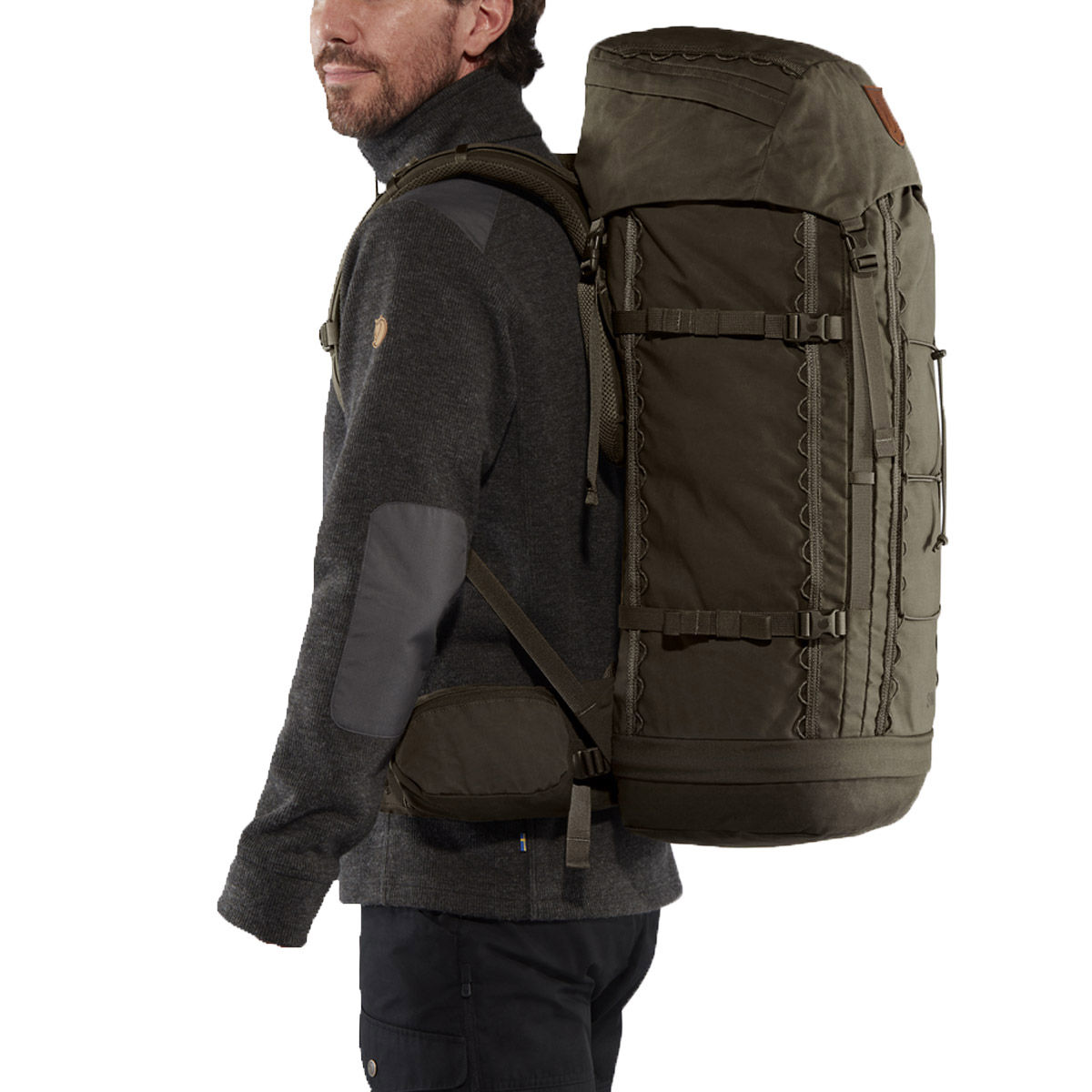 Fjallraven Singi 48 Backpack - Dark Olive