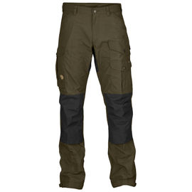 Fjallraven Vidda Pro Regular Trousers - Dark Olive/Black