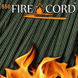 FireCord, Black, 25 Feet, Live Fire Gear