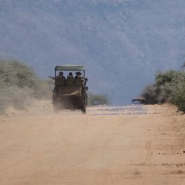 Tracking Safari in Namibia with Ray Mears