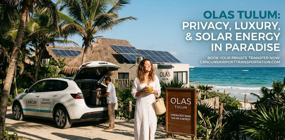 OLAS TULUM PRIVACY AND SOLAR ENERGY IN PARADISE