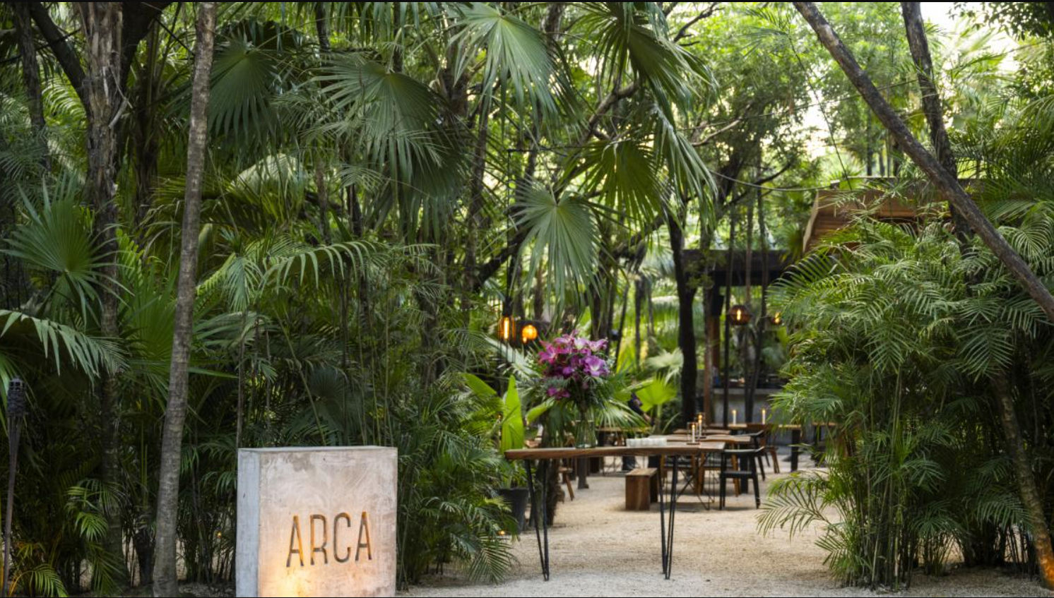 ARCA FIRE AND SIGNATURE CUISINE IN THE HEART OF THE JUNGLE