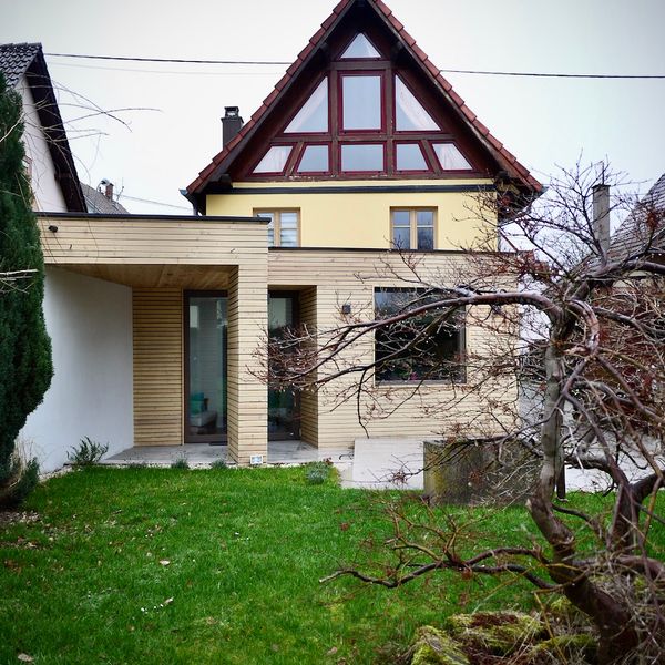 Extension d'une maison alsacienne