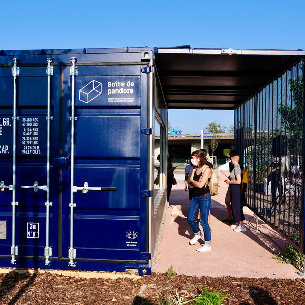 Container musée : les Boîtes de l'Atelier Pandore