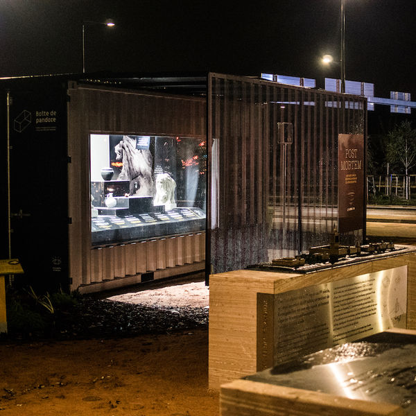 Container musée : les Boîtes de l'Atelier Pandore